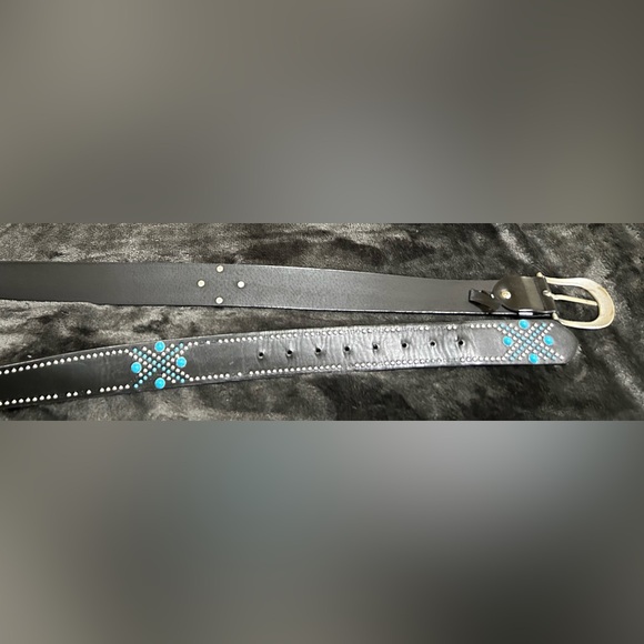 Torrid Black and Blue Studded Belt - Picture 4 of 8